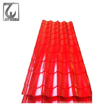 PPGI / PPGL Prepainta Roof Color Coated Galvanized Corrugated Metal Roofing Sheet Color Steel Plate